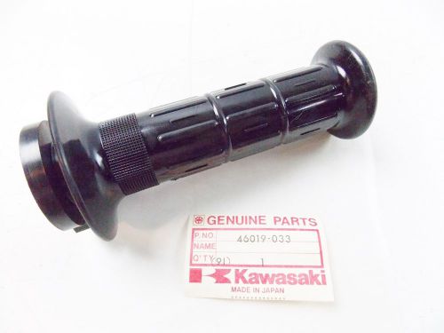 Nos kawasaki 1974-1979 throttle grip assy. kx125 kd125 kd175  46019-033