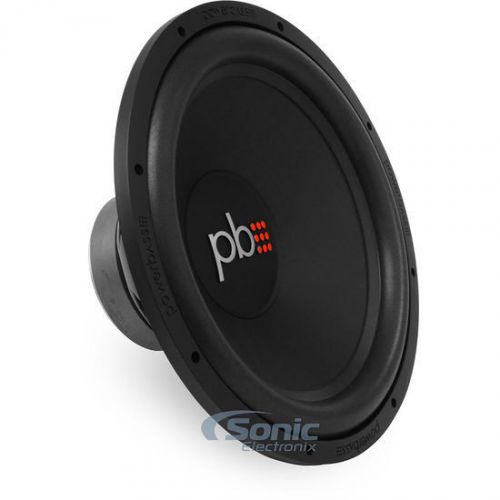 2) powerbass s-1504 300w rms 15&#034; s series single 4-ohm car subwoofers
