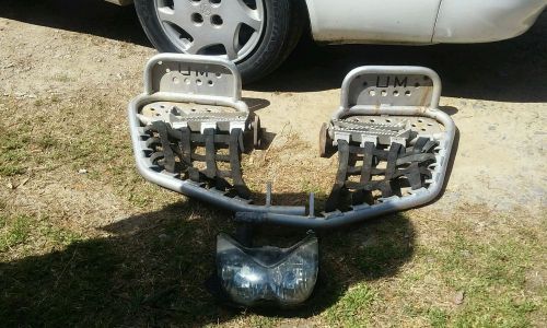 Trx 450r nerf l&amp;r foot pads &amp; headlight