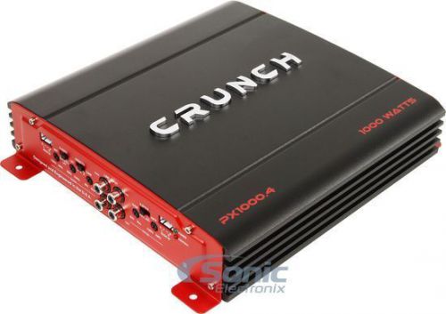 Crunch px1000.4 1000w 4-channel powerx series class ab car amplifier