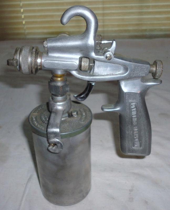 VINTAGE DEVILBISS SUCTION FEED PAINT SPRAY GUN WITH KS-502 PAINT CUP, US $35.00, image 3