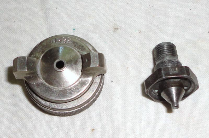 VINTAGE DEVILBISS SUCTION FEED PAINT SPRAY GUN WITH KS-502 PAINT CUP, US $35.00, image 8