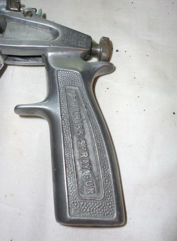 VINTAGE DEVILBISS SUCTION FEED PAINT SPRAY GUN WITH KS-502 PAINT CUP, US $35.00, image 9
