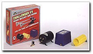 Wolo (815) challenger ev roof mount air horn - maunal lanyard valve operated