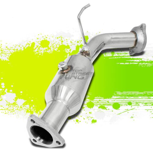 For 02-05 honda civic si ep3 stainless steel straight cat exhaust pipe/downpipe