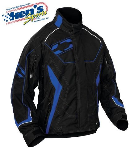 Castle x men's blue charge g1 winter snowmobile jacket 70-012_
