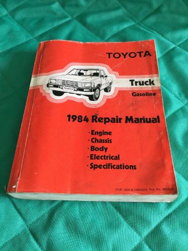 1984 toyota truck diesel service repair manual