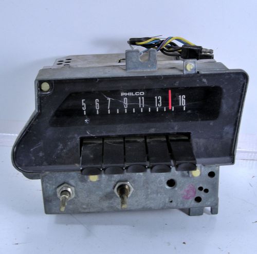 1969 ford galaxie am radio