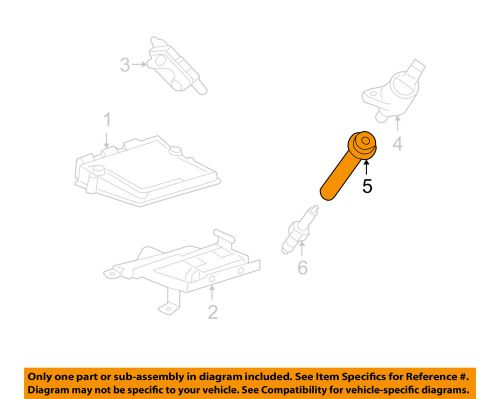 Ford oem ignition system-boot 4f1z12a402aa