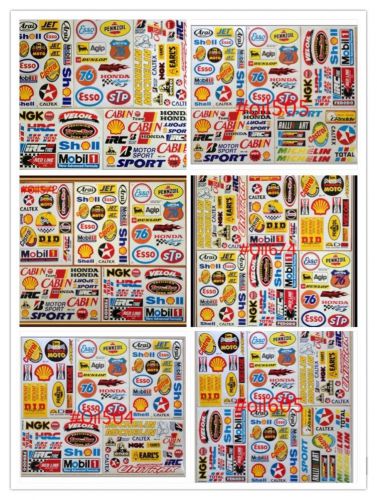 More than 60 atv helmet racing bike car truck did hrc ngk mobil1 oil gas sticker