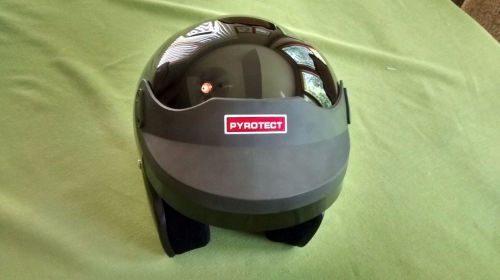 Pyrotect open face auto racing helmet