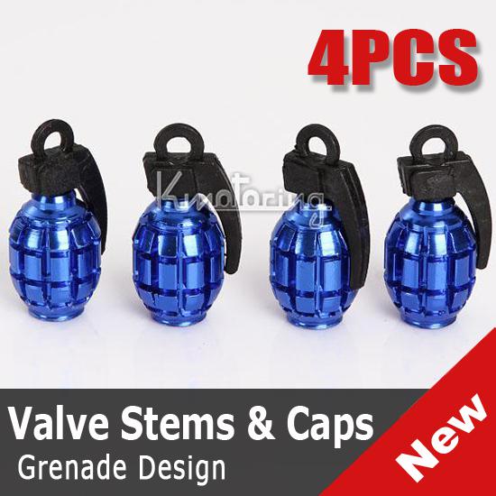 WHOLESALE LOT 22 PACKS GRENADE VALVE STEM CAPS custom parts for Ford Chevy, US $0.99, image 2