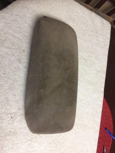 2001 2002 honda accord sedan grey cloth armrest lid oem
