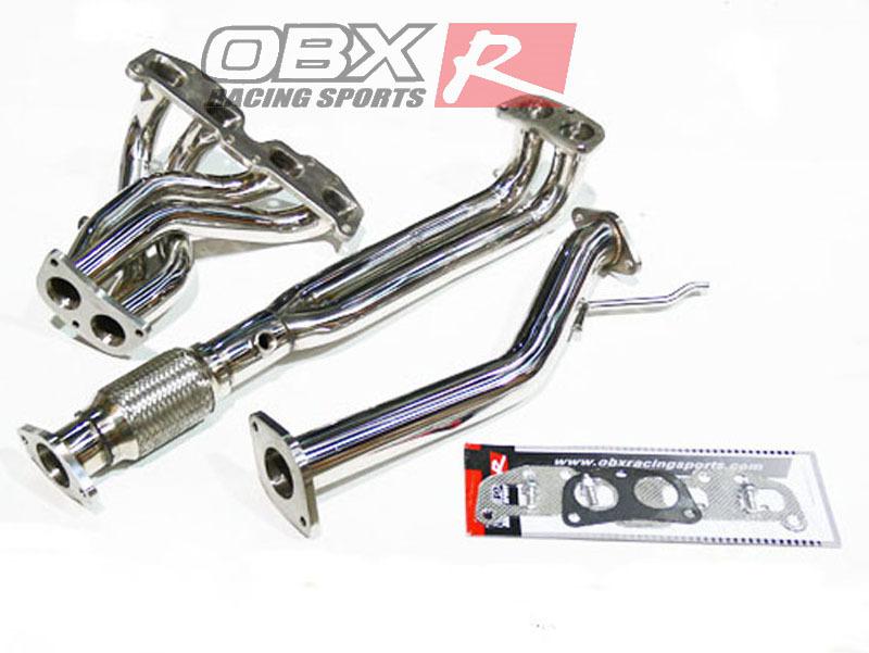Obx ss header exhaust manifold 02-04 nissan sentra se-r spec-v 2.5l