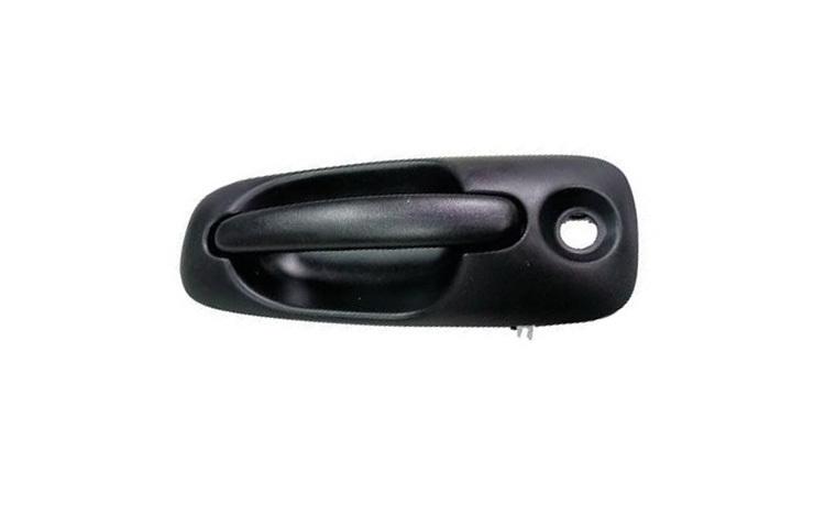 Depo pair outside front texture door handle w/ keyhole 03-07 dodge chrysler