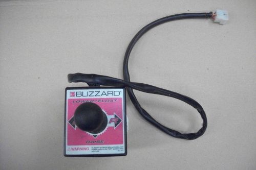 62073 blizzard strait blade plow joystick controller power hitch old style