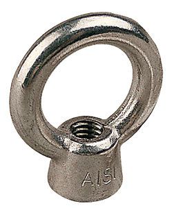 Sea dog eye nuts stainless 1/4 78106