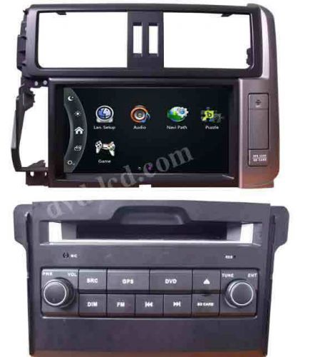 Toyota land cruiser prado 2011-2012 car dvd gps navigation radio stereo ipod tv