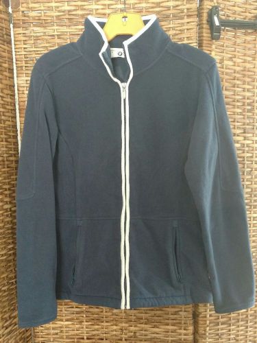 Bmw  blue mens womens fleece jacket size medium