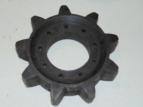 Nos johnson ? snowmobile 9 tooth rubber drive sprocket 1.97" pitch 290875