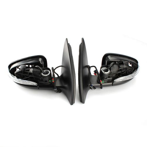 Oem left &amp; right side wing pair mirror assembly for gti volkswagen golf mk6