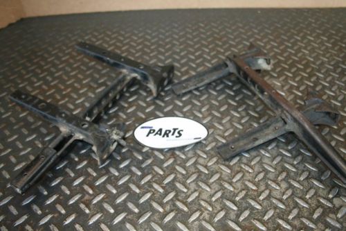 2003 yamaha grizzly 660 4x4 rear fender floorboards supports mounts metal