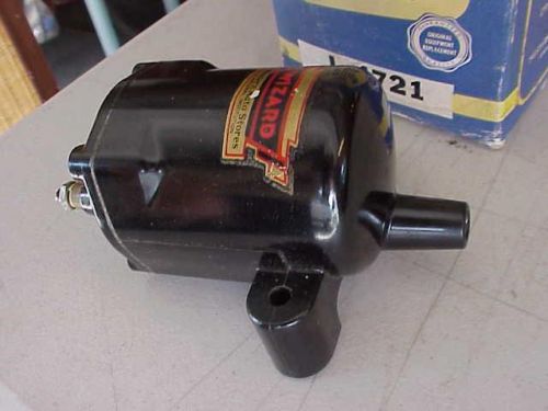 New ignition coil ford orig type flathead v8 1942-48 wizard brand excellent