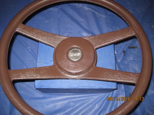 1973 - 1981 camaro z/28  brown  steering wheel with z/28 horn button super clean