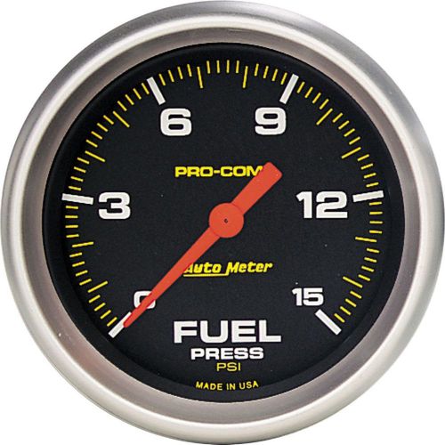 Autometer fuel pressure gauge gas new 5461