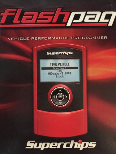 Superchips flashpaq tuner 1842 ford diesel and gas