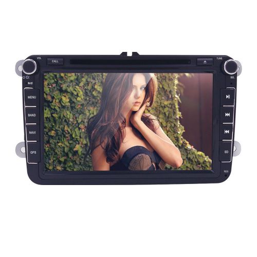 Canbus+gps navigation 8&#034; android car stereo dvd player radio wifi usb/sd for vw