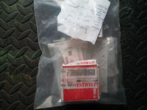 Yamaha jog and razz scooter parts, speedo drive parts, new, see pics for parts #