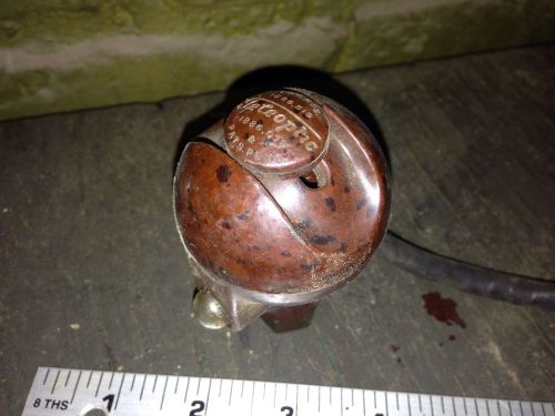 Antique 1932 original teleoptic bakelite gear shift car signal switch racine, wi