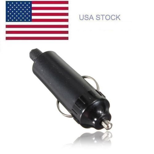 12v male car cigarette lighter socket plug without fuse connector usa stock