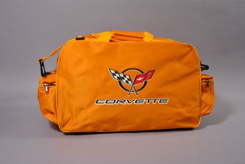 New chevrolet corvette c5 travel / gym / tool / duffel bag 2009 z06 c4 flag c6