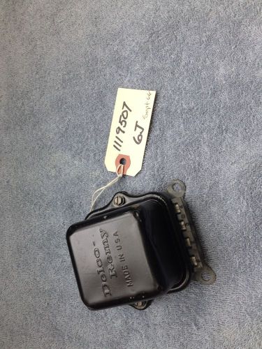 Delco voltage regulator 1119507 6j  pontiac, chevrolet, olds, and buick