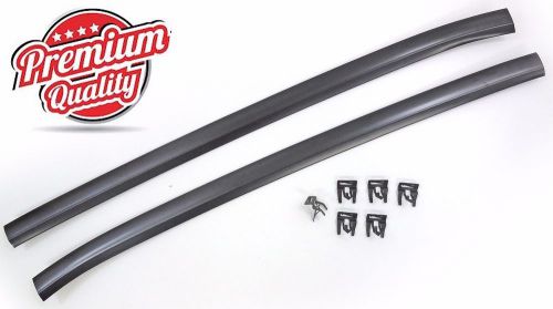 70 - 73 camaro firebird trans am metal headliner trim molding &amp; clip set, new!