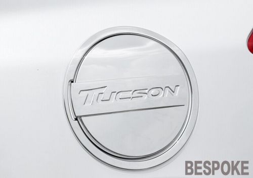 For hyundai tucson 2016 abs chrome fuel oil tank gas cap cover trim decoration