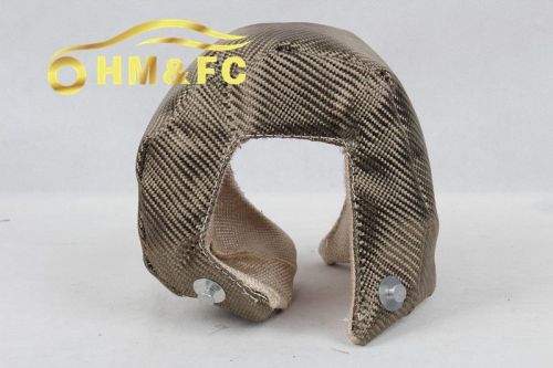 T3 turbo blanket titanium fit : ,t28 , gt28 , gt30 turbocharger cover, free ship