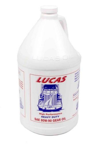 Lucas oil heavy duty gear lube 80w90 1 gal p/n 10046