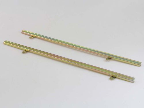 Fit nissan datsun pickup truck 620 ute 1972-1979 window doors glass rail pair lr