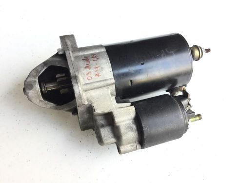 2003 vw, audi a4 bosch starter motor oem 06b 911 023