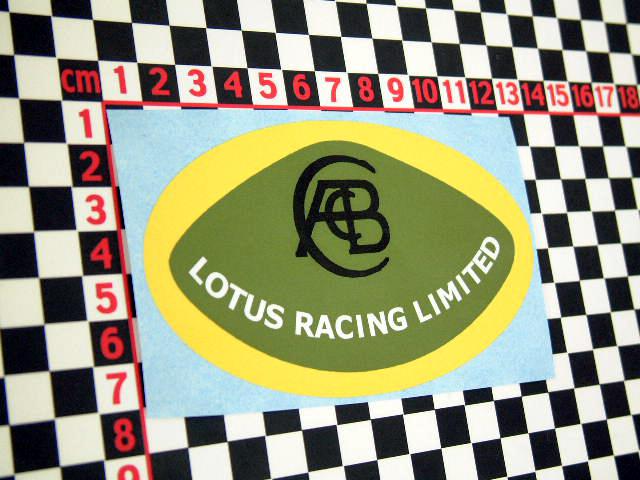 Early lotus racing decal for europa elan seven 7 - loads more in our shop!
