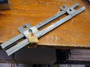 Nos 1949 1950 1951 ford 2 door sedan rear quarter window riser channel lh side