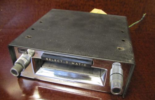 Vintage sears select-o-matic under dash auto, 8 track player tested &amp; working.