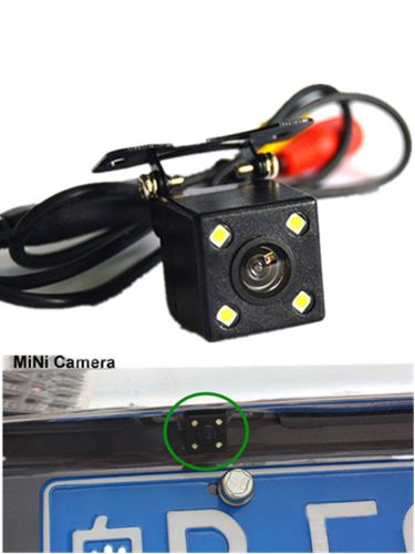 Hd night vision infrared car reverse rear 170degree auto universal backup camera
