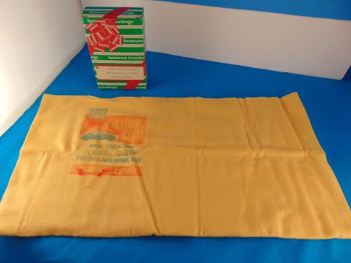 Vintage gm promo wax treated polishing cloth car show detail item