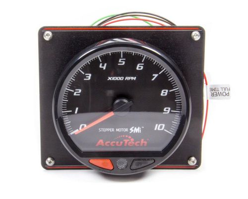 Longacre 4-1/2 in diameter analog 10000 rpm accutech smi tachometer p/n 44477