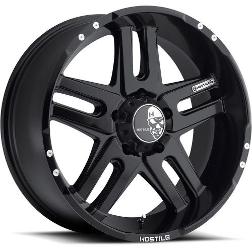 20x9 black zombie h104 5x5.5 +10 rims trail grappler 35x12.50r20lt tires