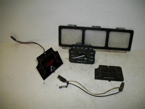 88 arctic cat 440 super jag gauge w / parts h11